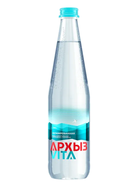 Вода негазированная Архыз в стекле