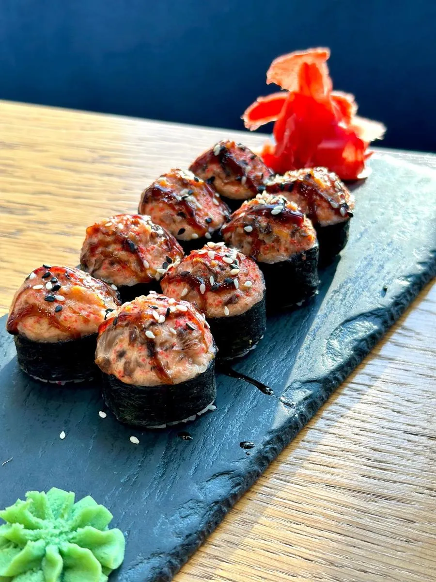 Ролл "Шиитаке Эби"